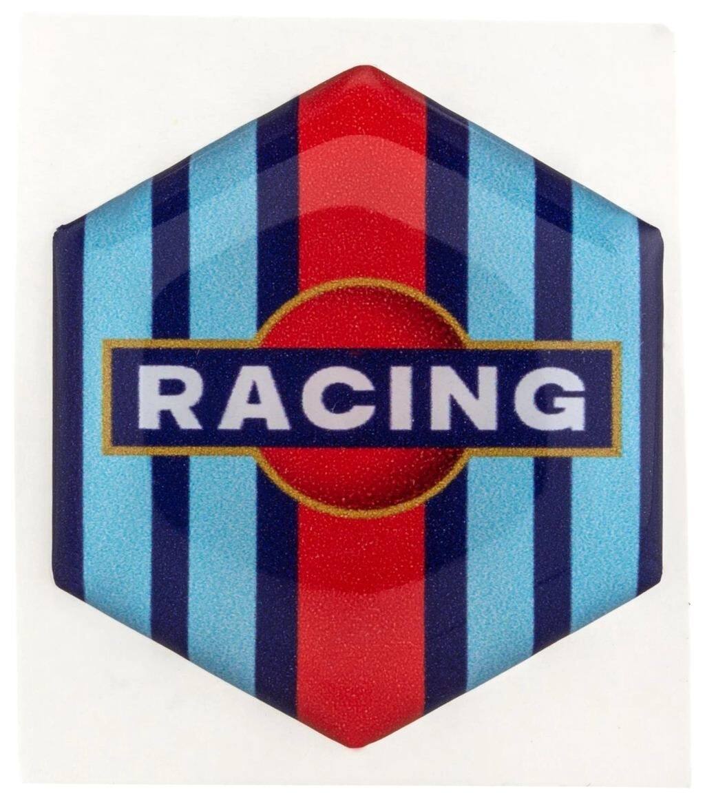 SIP Scootershop エスアイピー スクーターショップ 【SIP STYLE】 エンブレム Racing 六角ホーンカバー用 LML Vespa ベスパ 外装