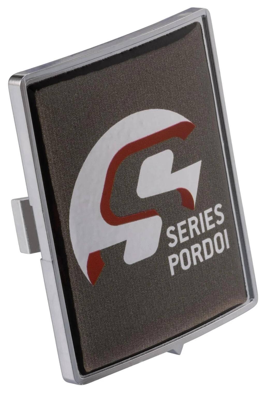 SIP Scootershop エスアイピー スクーターショップ 【SIP SERIES PORDOI】 エンブレム PORDOI 四角ホーンカバー用 Vespa ベスパ 外装
