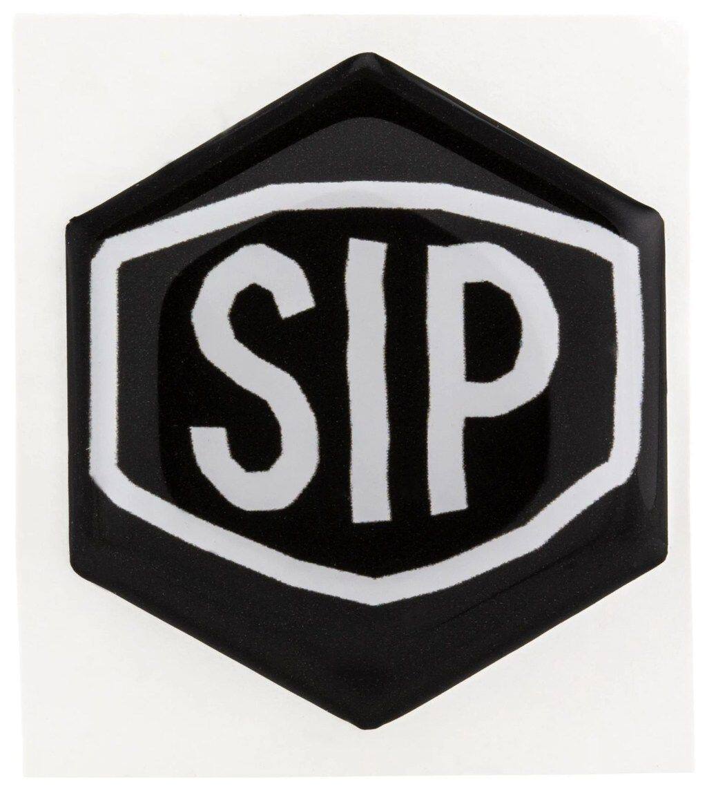 SIP Scootershop エスアイピー スクーターショップ 【SIP STYLE】 エンブレム Tape Logo 六角ホーンカバー用 LML Vespa ベスパ 外装