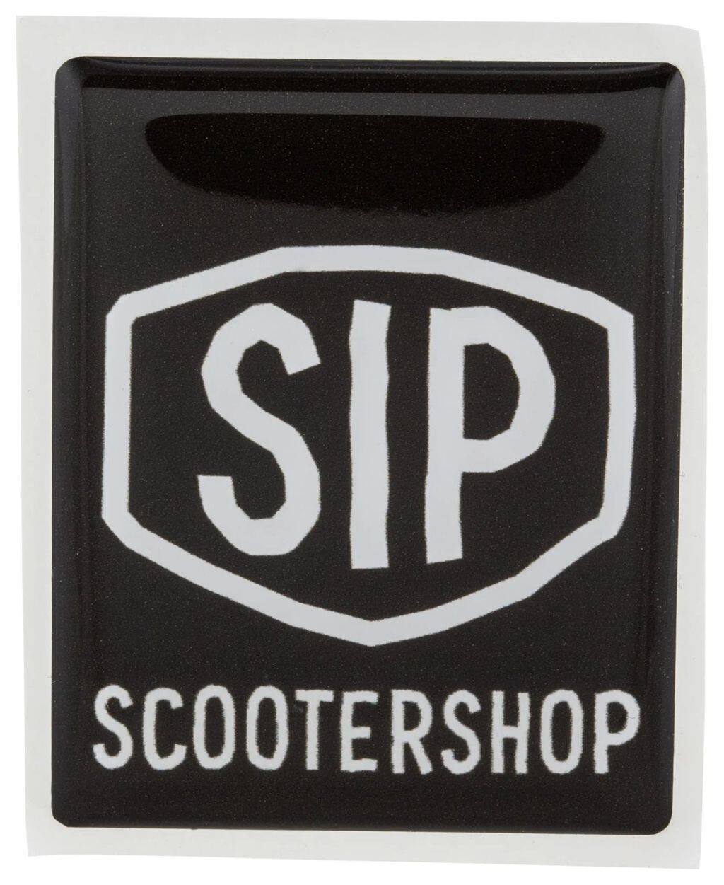 SIP Scootershop エスアイピー スクーターショップ 【SIP STYLE】 エンブレム Tape Logo 四角ホーンカバー用 Vespa ベスパ 外装