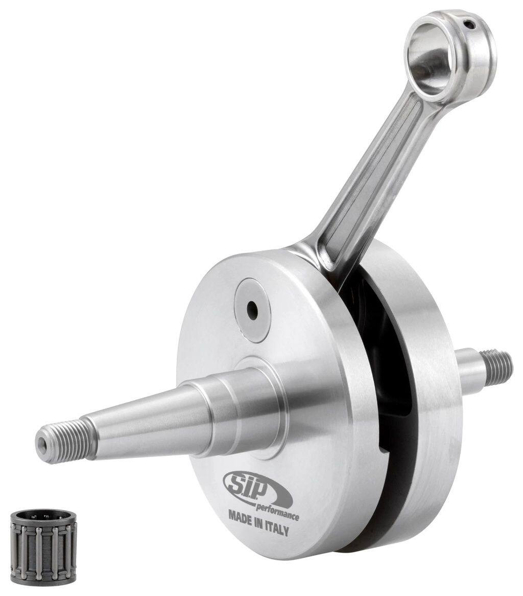 SIP Scootershop エスアイピー スクーターショップ  ロングストローククランクシャフト PERFORMANCE by PRIMATIST 200 DS Rally COSA 1 2 P200E PX200E Arcobaleno Elestart PX200 E’98／MY／Millenium Vespa ベスパ クランクシャフト エンジンパーツ