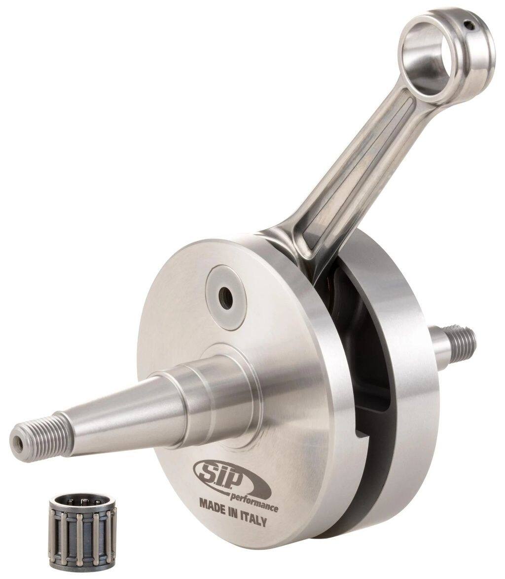 SIP Scootershop エスアイピー スクーターショップ  ロングストローククランクシャフト PERFORMANCE by PRIMATIST 200 DS Rally COSA 1 2 P200E PX200E Arcobaleno Elestart PX200 E’98／MY／Millenium Vespa ベスパ クランクシャフト エンジンパーツ