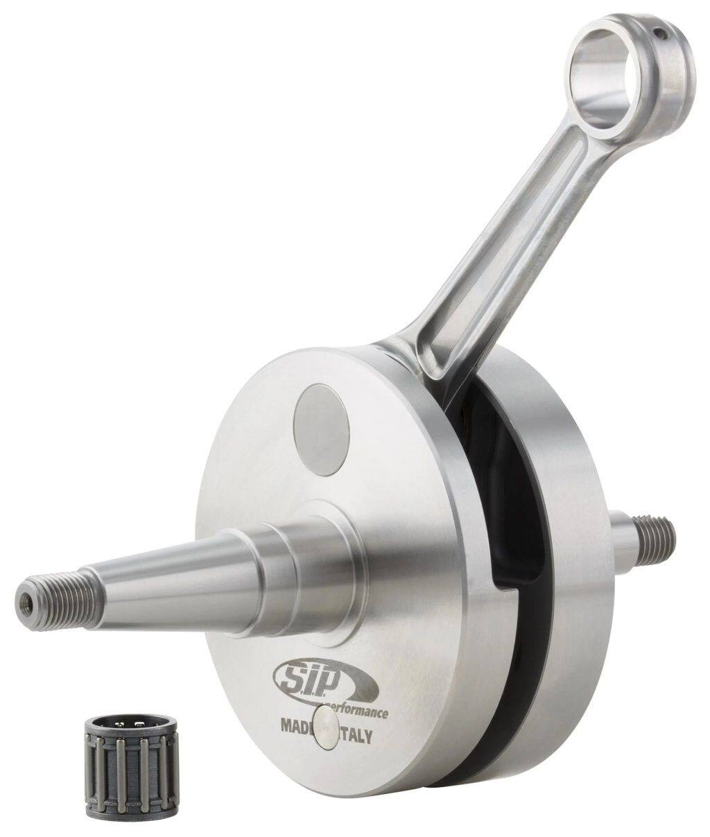 SIP Scootershop エスアイピー スクーターショップ  ロングストローククランクシャフト PERFORMANCE by PRIMATIST 200 DS Rally COSA 1 2 P200E PX200E Arcobaleno Elestart PX200 E’98／MY／Millenium Vespa ベスパ クランクシャフト エンジンパーツ