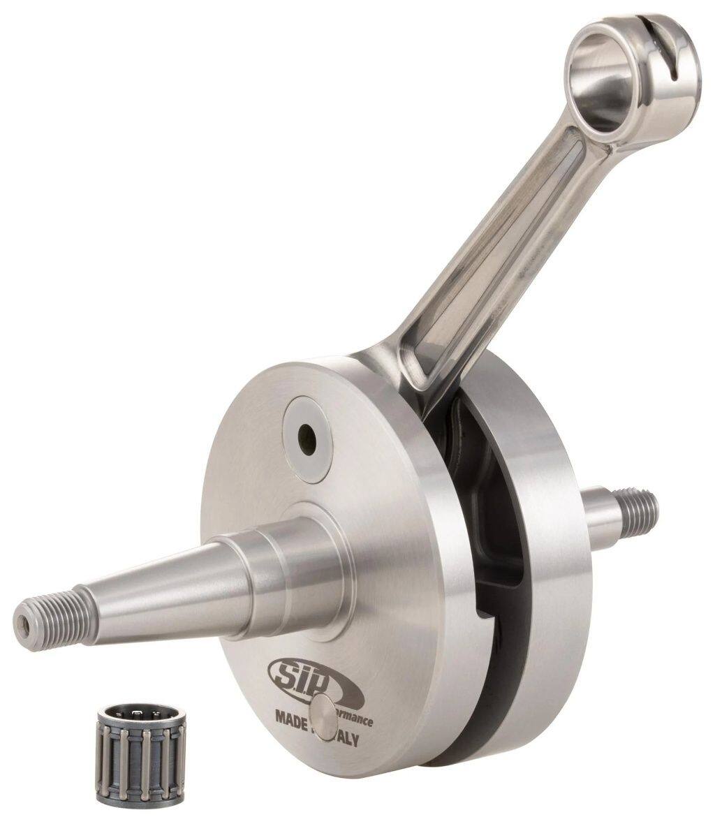 SIP Scootershop エスアイピー スクーターショップ  ロングストローククランクシャフト PERFORMANCE by PRIMATIST 200 DS Rally COSA 1 2 P200E PX200E Arcobaleno Elestart PX200 E’98／MY／Millenium Vespa ベスパ クランクシャフト エンジンパーツ