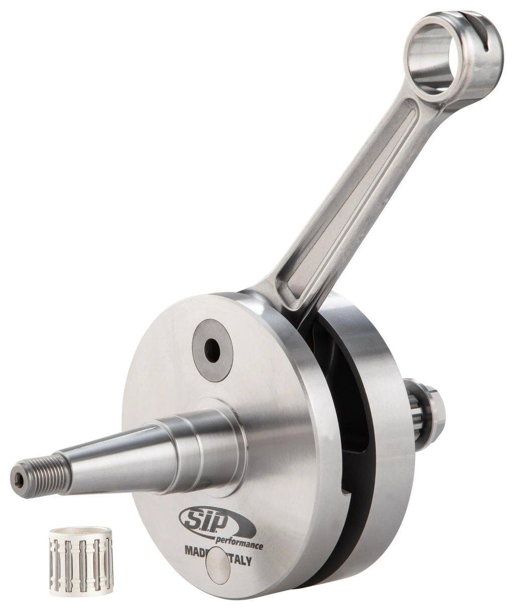 SIP Scootershop エスアイピー スクーターショップ  ロングストローククランクシャフト PERFORMANCE by PRIMATIST 200 DS Rally COSA 1 2 P200E PX200E Arcobaleno Elestart PX200 E’98／MY／Millenium Vespa ベスパ クランクシャフト エンジンパーツ