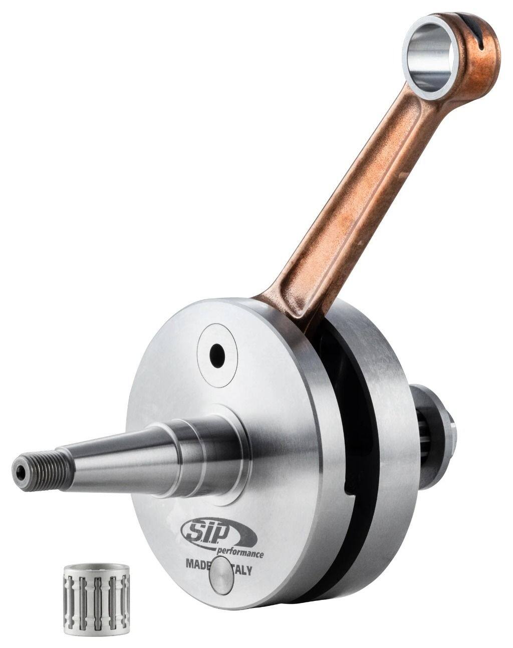 SIP Scootershop エスアイピー スクーターショップ  ロングストローククランクシャフト PREMIUM by PRIMATIST 200 DS Rally COSA 1 2 P200E PX200E Arcobaleno Elestart PX200 E’98／MY／Millenium Vespa ベスパ クランクシャフト エンジンパーツ