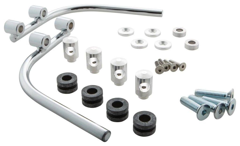 SIP Scootershop エスアイピー スクーターショップ 【SIP SERIES PORDOI】 取付部品 スクリーン PORDOI用 125 CL 150 GS Sprint S 160／GT 200 DS GTR TS Veloce 180 Rally Vespa ベスパ スクリーン取付けステー・部品 外装