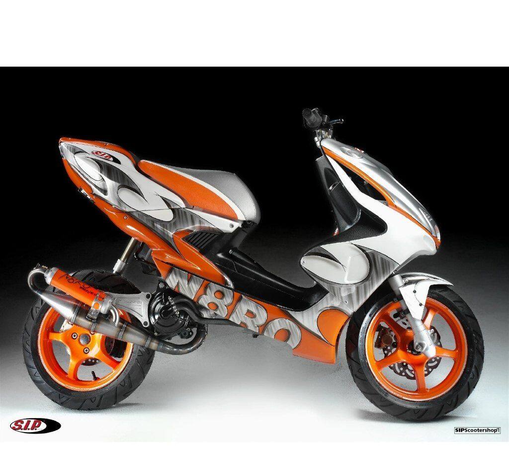SIP Scootershop エスアイピー スクーターショップ 【SIP】 ポスター N8RO RACER PROJECT サイドビュー ポスター・カレンダー バイク関連グッズ