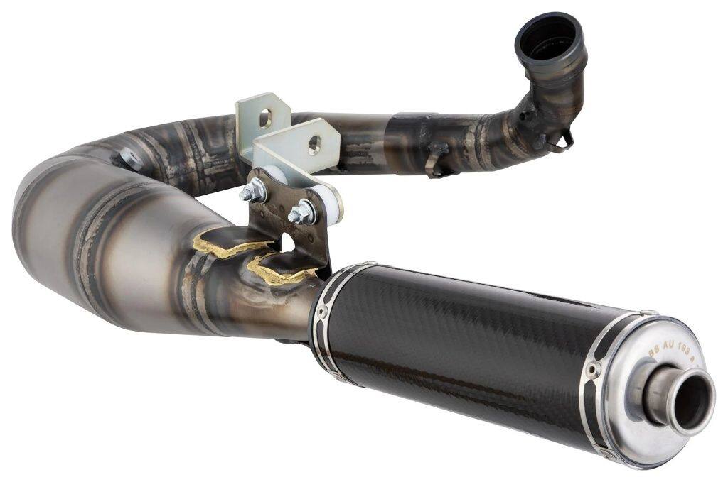 SIP Scootershop エスアイピー スクーターショップ  レーシングマフラー Performance R／T 25 Design by NORDSPEED 200 DS 180 Rally COSA 1 P200E PX200E Arcobaleno Elestart PX200 E’98／MY／Millenium Vespa ベスパ チャンバー マフラー