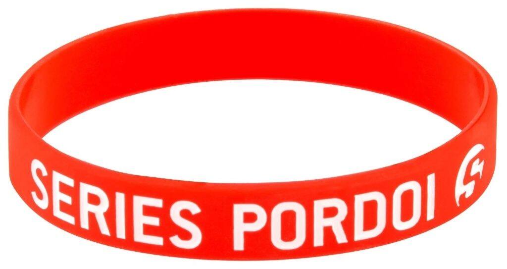 SIP Scootershop エスアイピー スクーターショップ  ラバーストラップ PORDOIフェンダーマスコット用 PORDOI レッド その他グッズ バイク関連グッズ