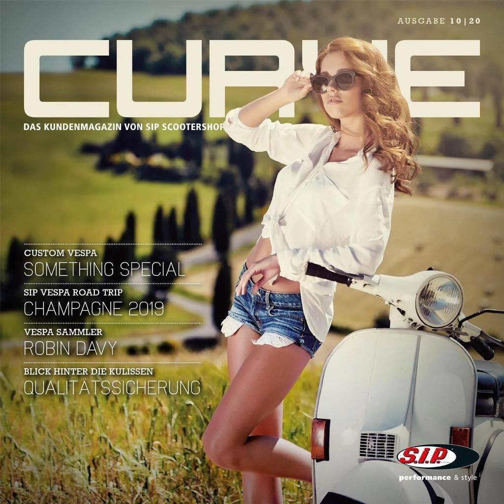 SIP Scootershop エスアイピー スクーターショップ 【SIP】 SIPカスタマーインフォメーション CURVE 2020年10月号 書籍・雑誌 DVD・書籍・カタログ