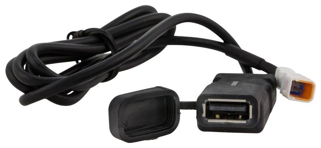 SIP Scootershop エスアイピー スクーターショップ  USBチャージャー 12V AC／DC，2A，SIP タコメーター／スピードメーター用 LAMBRETTA ランブレッタ Vespa ベスパ USB電源 電装系