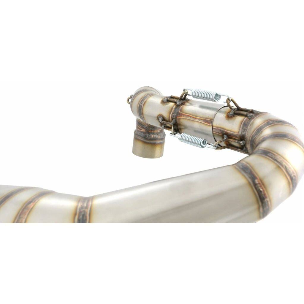 SIP Scootershop エスアイピー スクーターショップ  レーシングマフラー Performance 2.0，ステンレス 未塗装 LML Vespa ベスパ チャンバー マフラー