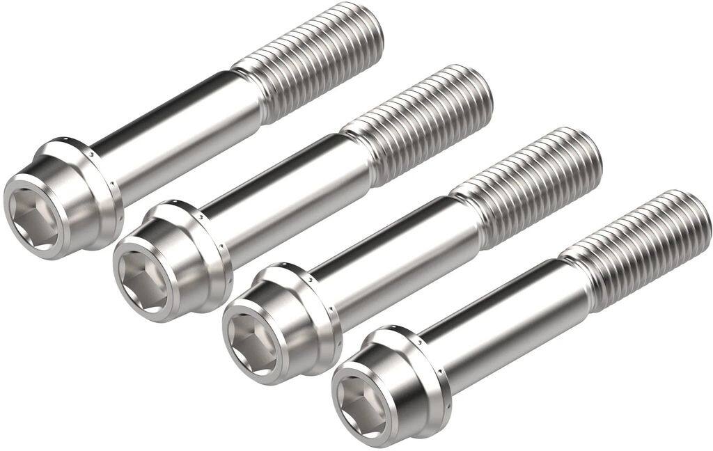 ■詳細説明【エボテックフロントキャリパーボルトセット(ロード)の特徴】・エボテックパフォーマンス自社生産。・キャップヘッドステンレスキャリパーボルト：純正ボルトとそのまま交換可能。・EPはボルトの長さ、ねじ、ピッチを再現した車種専用設計で確実な装着を実現します。・316オーステナイト系(マリングレード)ステンレス鋼で耐食性に優れています。・転造ねじを採用し耐久性を高めています。・8mm六角レンチヘッド。・Evotechフロントキャリパーボルトセットは、オートバイに特化したボルトのフルセットを提供します。・UKASISO17025認定テストハウスによりISO3506に準拠するかどうか独立テスト済み。どのオートバイのフロントブレーキも、最高品質のオートバイ部品に値する高圧で強力な機構です。EvotechPerformanceのクラシックなスタイルを少し取り入れながら、フロントブレーキキャリパーをフロントフォークに確実に取り付けるために、EvotechPerformanceフロントキャリパーボルト(ロード)を導入しました。各ボルトは錆びにくい船舶グレードのステンレス鋼からCNC加工されており、ブレーキ性能に影響を与える可能性のあるアライメントの「浮き」に対処するためのモデル固有の設計になっています。ボルトのロードバージョンとレースバージョンのどちらを選択するかは、ライダーの好みの問題です。ボルトステムは変更されず、ヘッドのデザインのみが異なります。EPRoadボルトのヘッドは、すっきりとした美しさを実現するために削り出し加工されたディテールで先細になっており、8mm六角レンチを使用して簡単に取り付けることができます。どちらのボルトスタイルを選択しても、Evotechフロントキャリパーボルトはオートバイに完璧なブレーキアクセサリーを提供します。■注意点※取り付け前に、EvotechボルトとOE部品を慎重に比較し、長さ、ボルトのピッチ、ネジ山など、同等の交換を確実に行うことが重要です。取り付けボルトが間違っていると、ブレーキのかかり方やライダーの安全に影響を与える可能性があります。Evotechキャリパーボルトは、特定のオートバイモデルの製造年に取り付けられたメーカーの純正機器の交換品としてリストされています。場合によっては、異常、更新、供給の変更が発生します。※車種別のトルク設定についてはメーカーハンドブックをご参照ください。すべてのボルトが正しいトルク設定で締め付けられていることを確認するために、定期的に検査を行うことをお勧めします。※取扱説明書が付属する場合は外国語となります。※輸入商材の為、納期が遅れる場合がございます。あらかじめご了承ください。※メーカー都合により商品の仕様変更がある場合がございます。ご了承ください。■適合車種Leoncino 500&ensp;Leoncino 500 年式: 17-Norden 901&ensp;Norden 901 年式: 22-Svartpilen 801&ensp;Svartpilen 801 年式: 24-Vitpilen 801&ensp;Vitpilen 801 年式: 25-1090 Adventure&ensp;1090 Adventure 年式: 17-181290 Super Adventure R&ensp;1290 Super Adventure R 年式: 17-20&ensp;1290 Super Adventure R 年式: 21-1290 Super Adventure&ensp;1290 Super Adventure 年式: 15-16&ensp;1290 Super Adventure 年式: 21-1290 Super Duke GT&ensp;1290 Super Duke GT 年式: 16-181290 Super Duke RR&ensp;1290 Super Duke RR 年式: 21-790 Adventure R&ensp;790 Adventure R 年式: 24790 Duke&ensp;790 Duke 年式: 18-22&ensp;790 Duke 年式: 23-890 Adventure R&ensp;890 Adventure R 年式: 21-890 Duke&ensp;890 Duke 年式: 21-990 Duke&ensp;990 Duke 年式: 24-RC8&ensp;RC8 年式: 09-16Brutale 1000 RR&ensp;Brutale 1000 RR 年式: 24-Brutale 1000 RS&ensp;Brutale 1000 RS 年式: 24-Commando 961 CR&ensp;Commando 961 CR 年式: 23-Commando 961 SP&ensp;Commando 961 SP 年式: 23-Rocket 3 GT&ensp;Rocket 3 GT 年式: 20-Speed Triple 1200 RR&ensp;Speed Triple 1200 RR 年式: 22-Speed Triple 1200 RS&ensp;Speed Triple 1200 RS 年式: 21-24&ensp;Speed Triple 1200 RS 年式: 25-Speed Triple 1200 RX&ensp;Speed Triple 1200 RX 年式: 25-Speed Twin 1200 RS&ensp;Speed Twin 1200 RS 年式: 25-Tiger 1200 GT Explorer&ensp;Tiger 1200 GT Explorer 年式: 22-Tiger 1200 GT Pro&ensp;Tiger 1200 GT Pro 年式: 22-Tiger 1200 GT&ensp;Tiger 1200 GT 年式: 22-Tiger 1200 Rally Explorer&ensp;Tiger 1200 Rally Explorer 年式: 22-Tiger 1200 Rally Pro&ensp;Tiger 1200 Rally Pro 年式: 22-Tiger 900 GT&ensp;Tiger 900 GT 年式: 20-23Tiger 900 Rally Pro&ensp;Tiger 900 Rally Pro 年式: 24-
