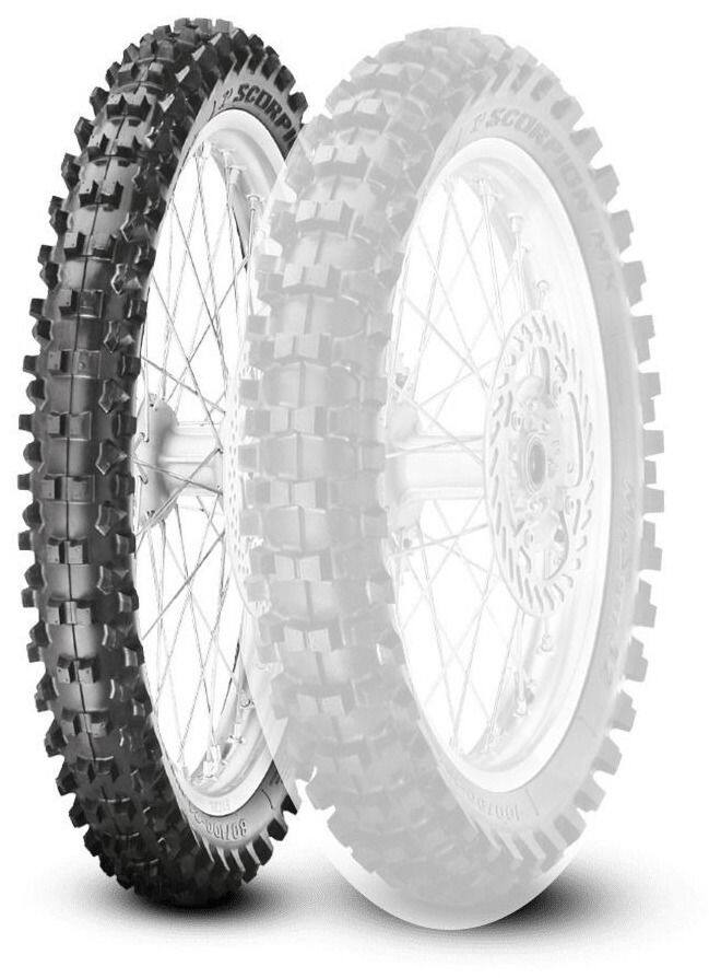 PIRELLI ピレリ SCORPION MX32 MID SOFT 【70/100-17 NHS 40M】 スコーピオンMX32ミッドソフト タイヤ CRM50 CRM80 CR80R/RII CR85R/RII CRF150R KX80/II KX85 Light Bee S L1J YZ85 HONDA ホンダ KAWASAKI カワサキ SUR-RON サーロン YAMAHA ヤマハ オフロードタイヤ