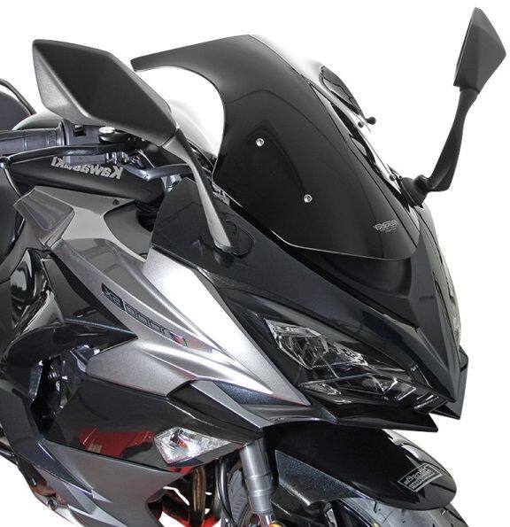 MRA エムアールエー スクリーン オリジナル Ninja1000 ニンジャ1000 Z1000SX KAWASAKI カワサキ 外装 カラー：ブラック／グラデーション無し