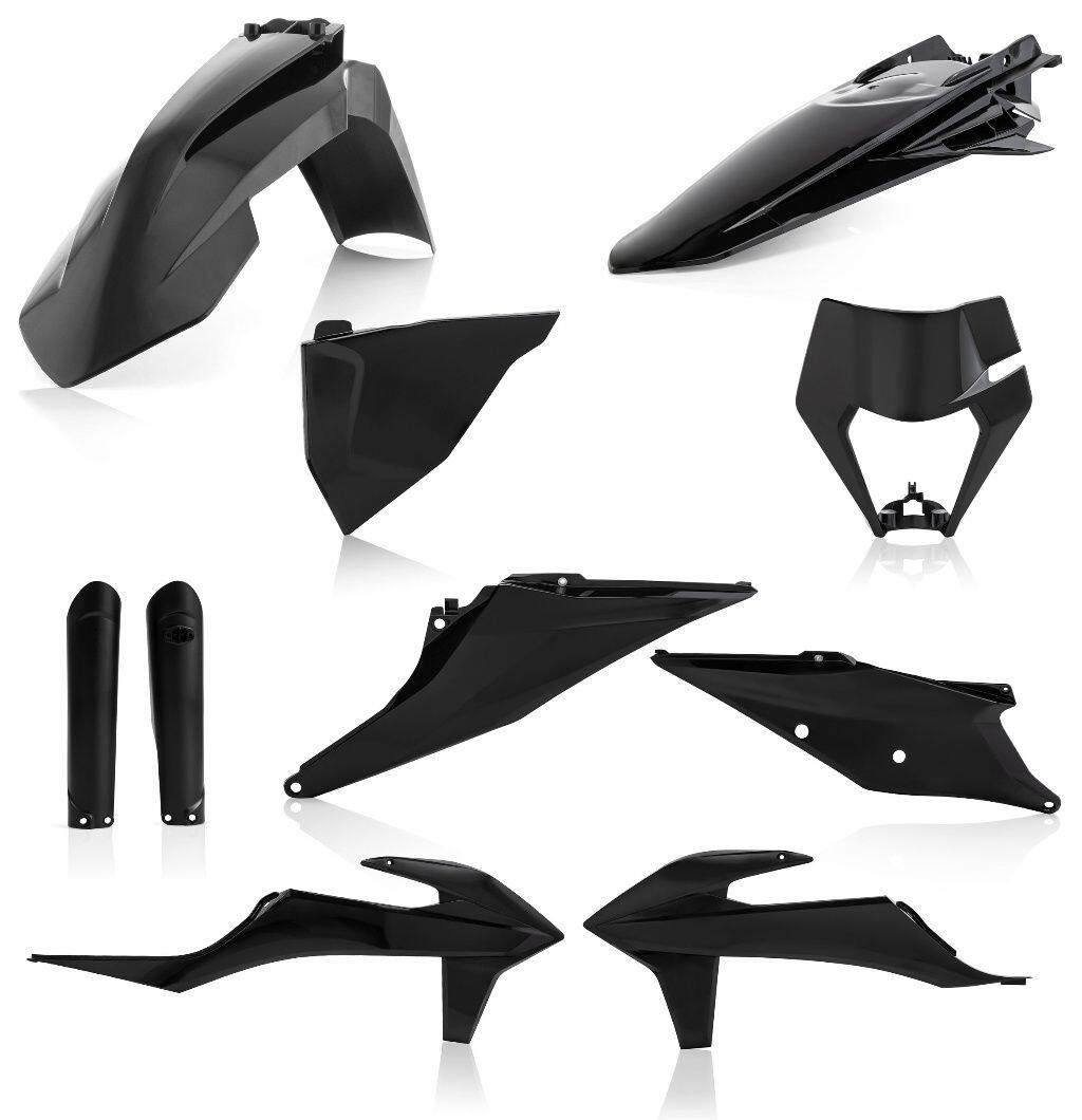 ■商品概要090 - black・0017842.090 ロアフォークカバー・0021743.090 KTM用フロントフェンダー・0023497.090 KTM用サイドパネル・0023498.090 KTM用エアボックスカバー・0023500.090 KTM用ラジエタースクープ・0024047.090 KTM用リアフェンダー・0024050.090 ヘッドライトマスク FOR KTM■注意点※取扱説明書が付属する場合は外国語となります。※輸入商材の為、納期が遅れる場合がございます。あらかじめご了承ください。※画像には他の商品が含まれている場合があります。※メーカー都合により商品の仕様変更がある場合がございます。ご了承ください。　※受注後のキャンセル、返品、都合交換はできません。予めご了承ください。■適合車種EXC 150 TPI&ensp;EXC 150 TPI 年式: 20-23EXC 250 TPI&ensp;EXC 250 TPI 年式: 20-23EXC 300 TPI&ensp;EXC 300 TPI 年式: 20-23EXC-F 250&ensp;EXC-F 250 年式: 20-23EXC-F 350&ensp;EXC-F 350 年式: 20-23EXC-F 450&ensp;EXC-F 450 年式: 20-23EXC-F 500&ensp;EXC-F 500 年式: 20-23XC-W 250 TPI&ensp;XC-W 250 TPI 年式: 20-23XC-W 300 TPI&ensp;XC-W 300 TPI 年式: 20-23XCF-W 350&ensp;XCF-W 350 年式: 20-23XCF-W 450&ensp;XCF-W 450 年式: 23