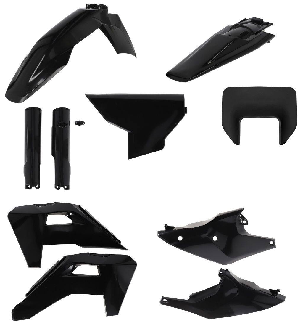 ■商品概要090 - black・0025455.090 ロアフォークカバー・0026847.090 HUSQVARNA用フロントフェンダー・0026852.090 HUSQVARNA用リアフェンダー・0026853.090 ヘッドライトマスク FOR HUSQVARNA・0026930.090 HUSQVARNA用ラジエタースクープ・0026931.090 HUSQVARNA用サイドパネル・0026932.090 HUSQVARNA用エアボックスカバー■注意点※取扱説明書が付属する場合は外国語となります。※輸入商材の為、納期が遅れる場合がございます。あらかじめご了承ください。※画像には他の商品が含まれている場合があります。※メーカー都合により商品の仕様変更がある場合がございます。ご了承ください。　※受注後のキャンセル、返品、都合交換はできません。予めご了承ください。■適合車種FE 250&ensp;FE 250 年式: 26FE 350 PRO&ensp;FE 350 PRO 年式: 26FE 350 S&ensp;FE 350 S 年式: 26FE 350&ensp;FE 350 年式: 26FE 450&ensp;FE 450 年式: 26FE 501 S&ensp;FE 501 S 年式: 26FE 501&ensp;FE 501 年式: 26TE 125&ensp;TE 125 年式: 26TE 250&ensp;TE 250 年式: 26TE 300 PRO&ensp;TE 300 PRO 年式: 26TE 300&ensp;TE 300 年式: 26