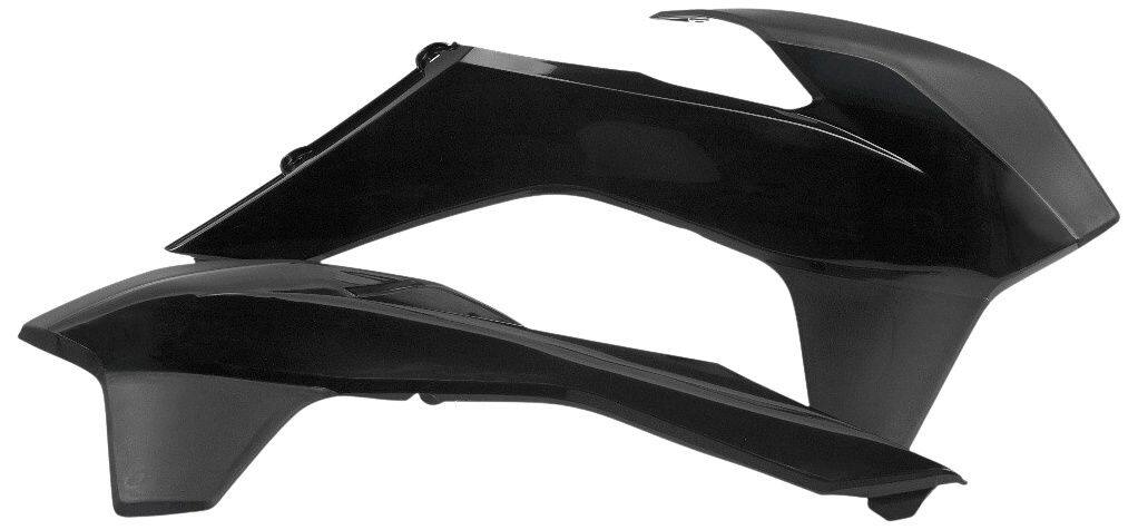 ACERBIS アチェルビス ラジエーターシュラウド EXC 125 200 250 300 EXC-F 350 450 500 SX 150 SX-F KTM ラジエーター 冷却関連 エンジン カラー：090 - black