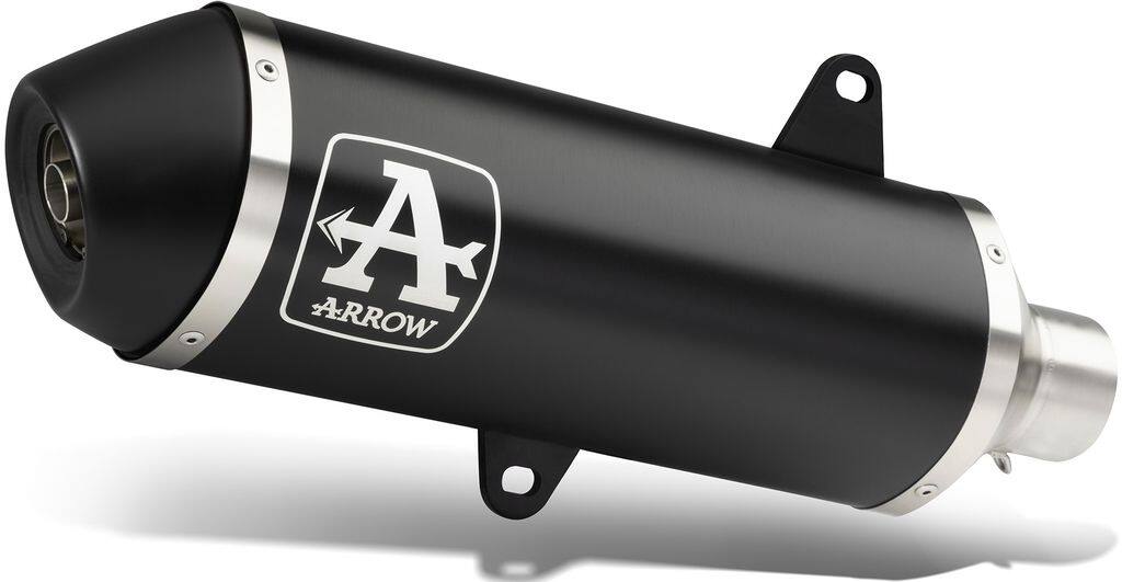 ARROW アロー Racing full system with Urban aluminium 'Dark' silencer 'black'steel end cap ADV 350 FORZA SH HONDA ホンダ フルエキゾーストマフラー マフラー