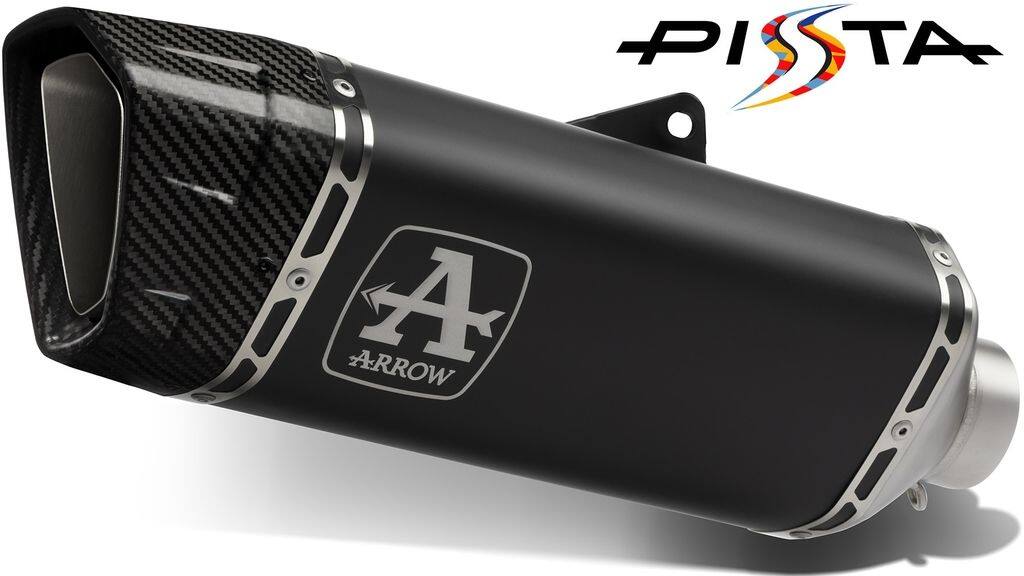 ARROW アロー Full system racing with Pista aluminium 'Dark' silencers TMAX 560 YAMAHA ヤマハ フルエキゾーストマフラー マフラー