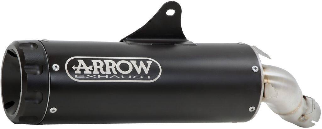 ARROW アロー Rebel silencer with aluminium 'Dark' end cap CMX 1100 HONDA ホンダ スリップオンマフラー マフラー