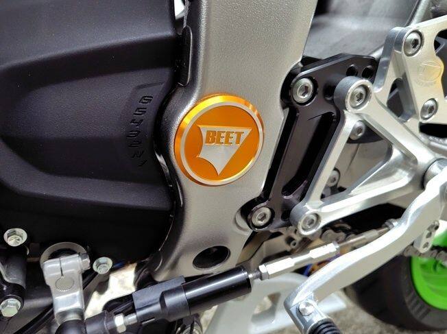 BEET ビート スイングアームピポットプラグSET Ninja ZX-6R KAWASAKI カワサキ そ...