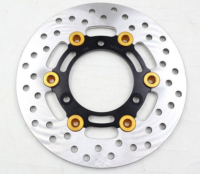 GIGA BIKE FACTORY ギガバイクファクトリー 220mm Punched Rear Brake Disc for TDR Hub (5mm Thickness) YAMAHA ヤマハ ブレーキディスクローター ブレーキ