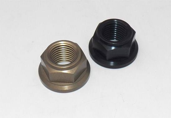 GIGA BIKE FACTORY ギガバイクファクトリー Front Axle Nut for SR YAMAHA ヤマハ アクスルナット ホイール関連 足回り