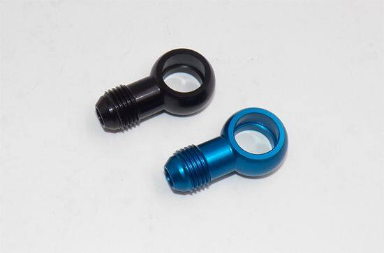 GIGA BIKE FACTORY ギガバイクファクトリー 14mm AN6 Oil Line Banjo (Compatible with Straight， 45°， 90° Fittings) バンジョーアダプター ブレーキ