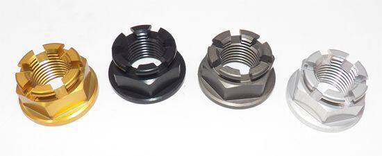 GIGA BIKE FACTORY ギガバイクファクトリー Rear Axle Nut for SR YAMAHA ヤマハ アクスルナット ホイール関連 足回り