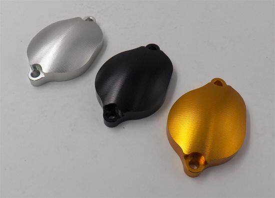 GIGA BIKE FACTORY ギガバイクファクトリー CNC Billet Intake/Exhaust Valve Covers for SR (Smooth Curved) YAMAHA ヤマハ タペットカバー エンジンパーツ エンジン