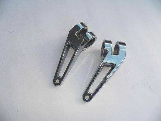 GIGA BIKE FACTORY ギガバイクファクトリー New Custom Aluminum Headlight Brackets ヘッドライト 灯火類 電装系
