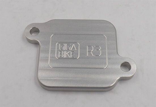 GIGA BIKE FACTORY ギガバイクファクトリー PAIR Block-Off Plates for R3 YZF-R3 YAMAHA ヤマハ 二次エアーキャンセルキット・AISキャンセルキット エンジンパーツ エンジン