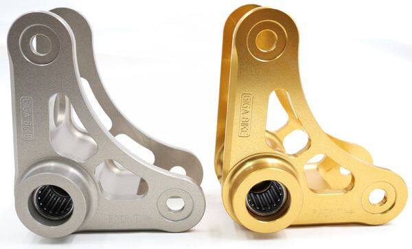 短行程降低專用避震器 - GIGA BIKE FACTORY ギガバイクファクトリー Custom Rear Shock Linkage for Ninja 400 NINJA KAWASAKI カワサキ 車高調キット・リンク サスペンション 足回り