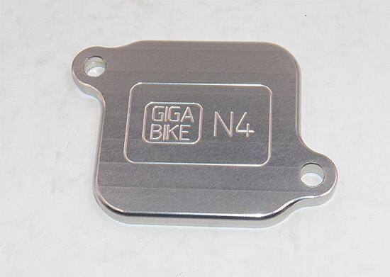 GIGA BIKE FACTORY ギガバイクファクトリー PAIR Block-Off Plates NINJA 400 KAWASAKI カワサキ 二次エアーキャンセルキット・AISキャンセルキット エンジンパーツ エンジン