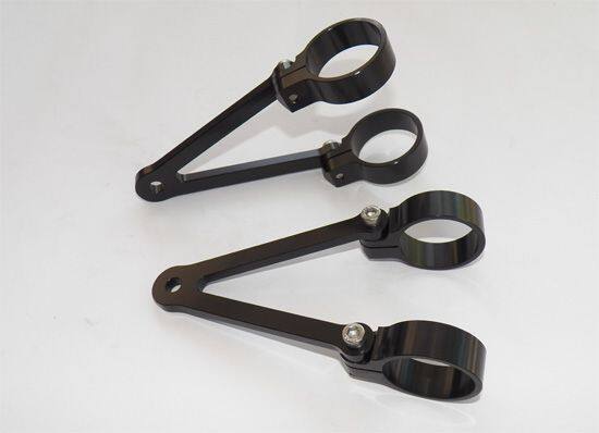 GIGA BIKE FACTORY ギガバイクファクトリー 39mm CNC Billet Headlight Brackets W650 KAWASAKI カワサキ ヘッドライト 灯火類 電装系