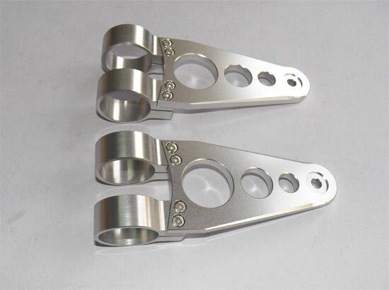 GIGA BIKE FACTORY ギガバイクファクトリー 41mm Aluminum Long Headlight Brackets for Triumph T120 BONNEVILLE TRIUMPH トライアンフ ヘッドライト 灯火類 電装系