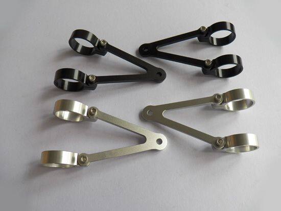 GIGA BIKE FACTORY ギガバイクファクトリー 41mm CNC Headlight Brackets ヘッドライト 灯火類 電装系