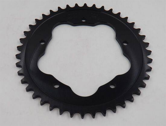 GIGA BIKE FACTORY ギガバイクファクトリー 525-42T Rear Sprocket for Ducati Monster 796， Hyper 821 HYPERMOTARD MONSTER 796 DUCATI ドゥカティ ドリブンスプロケット・リアスプロケット 駆動系 Color：Gold