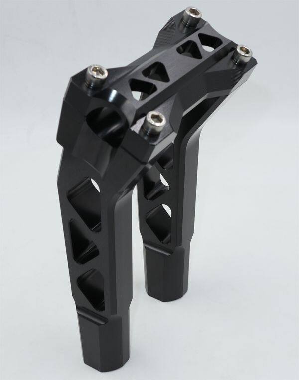 GIGA BIKE FACTORY ギガバイクファクトリー Triangle-Punched Offset Risers for Harley Davidson HARLEY-DAVIDSON ハーレーダビッドソン ハンドルポスト・ハンドルライザー ハンドル周辺パーツ ハンドル