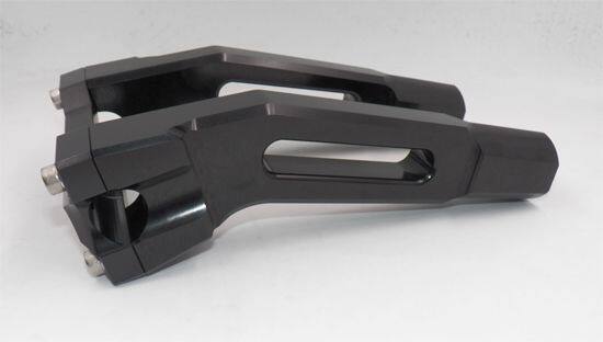 GIGA BIKE FACTORY ギガバイクファクトリー Offset Handlebar Risers for Harley D...