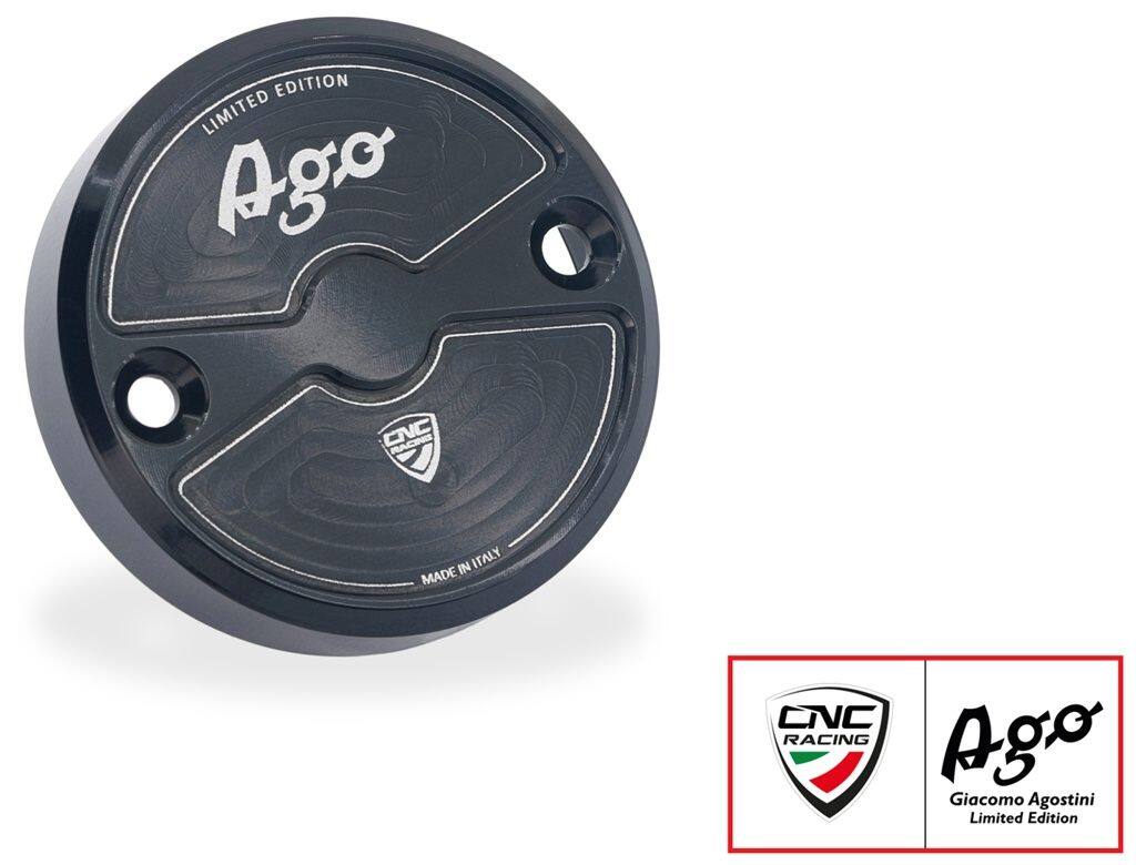 CNC Racing シーエヌシーレーシング Front brake fluid reservoir cap Φ56 Brutale 1000 Nurburgring RR RS Serie Oro F3 800 RC F4 Rush MV AGUSTA アグスタ マスターシリンダータンクキャップ・リザーバーカバー ブレーキ