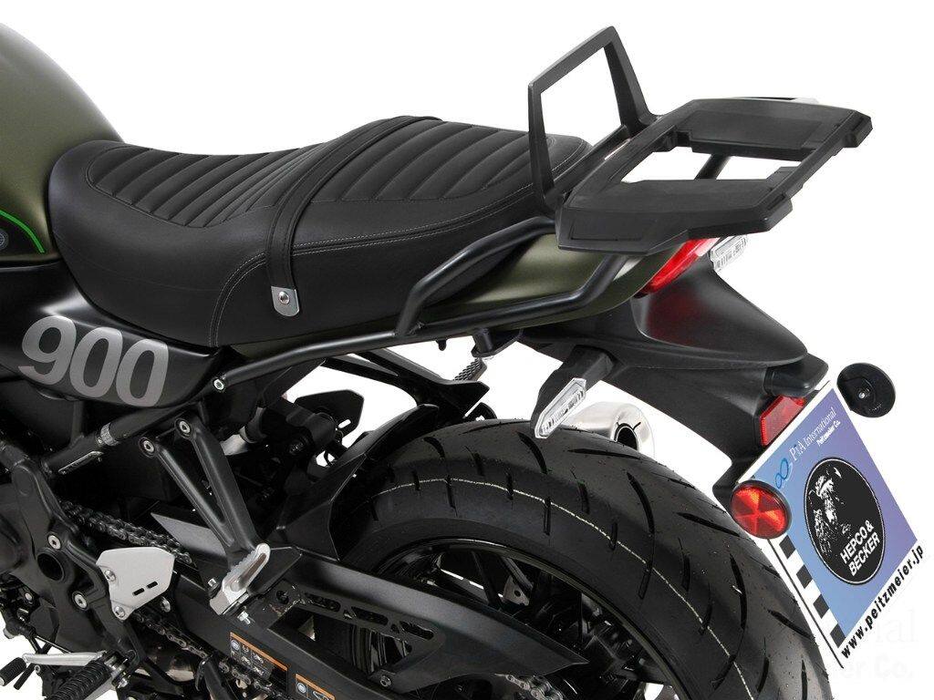 HEPCO＆BECKER ヘプコ＆ベッカー トップケースホルダー アルラック Alu rack Z900 RS Black Ball Edition Cafe SE Z900RS KAWASAKI カワサキ リアキャリア 外装