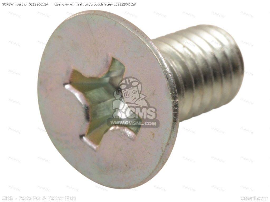 CMS シーエムエス (02122-0612B) SCREW［021220612A］ AN650 BURGMAN AN650A AN650Z EXECUTIVE DR200SE DRZ400E 2005 GSX1300R HAYABUSA GSX1300RA GSX1300RAZ GZ250 MARAUDER LS650 BOULEVARD S40 RM125 RM250 RM85L SUZUKI スズキ 汎用ボルト・ネジ