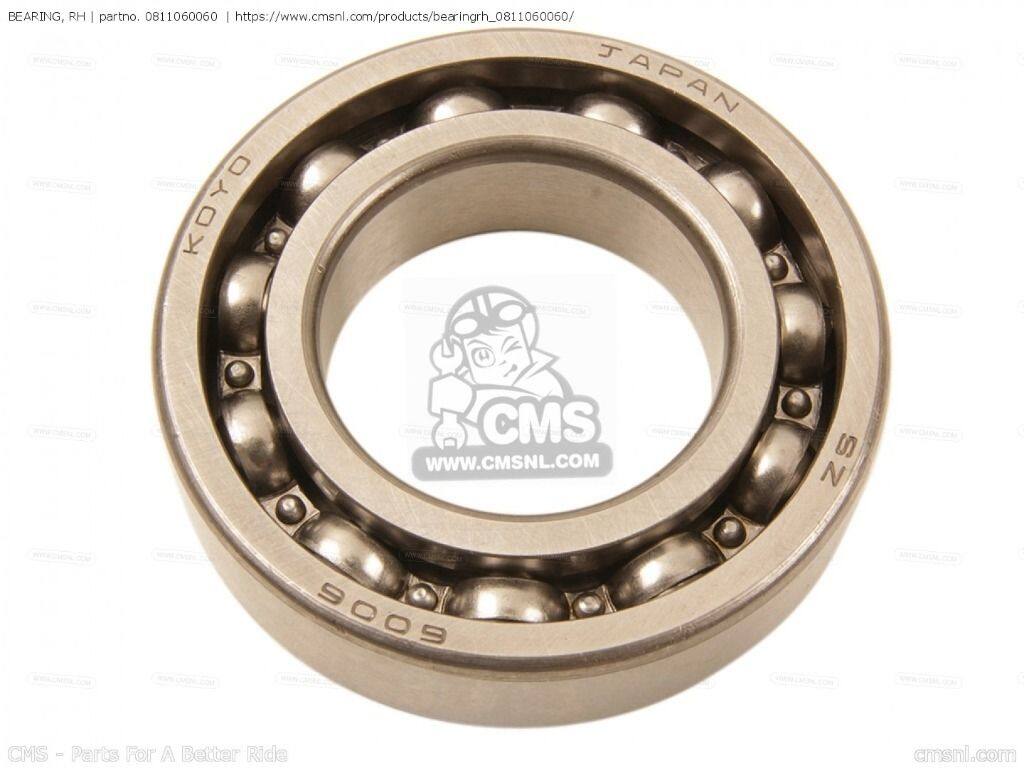 CMS シーエムエス (08113-60060) BEARING， RH［0811060060］ DS185 RM100 RM125 R...