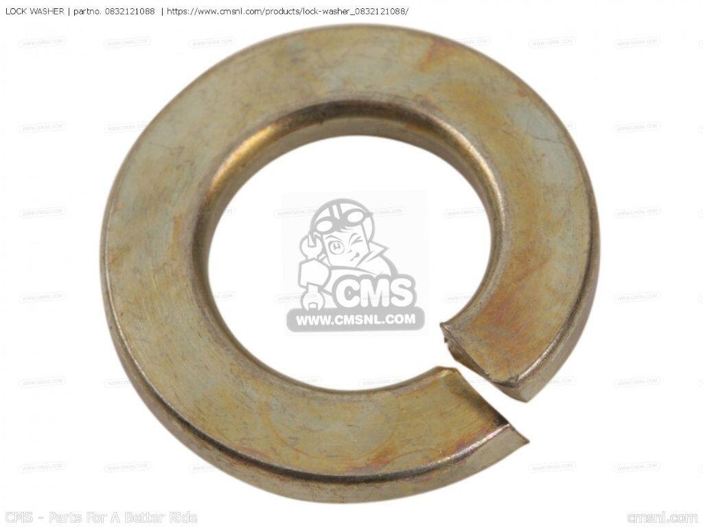CMS シーエムエス (08321-01087) LOCK WASHER［0832121088］ SUZUKI スズキ 汎用ワッシャー 外装