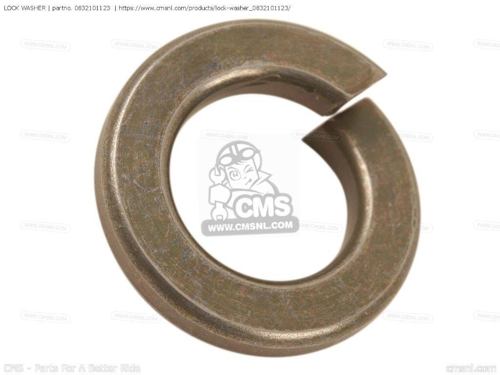CMS シーエムエス (08321-0112A) LOCK WASHER［0832101123］ AX100 GSXR1100W GSXR1100WSK LT-4WD QUAD RUNNER LT-F250 OZARK LTF4WD SUZUKI スズキ 汎用ワッシャー 外装