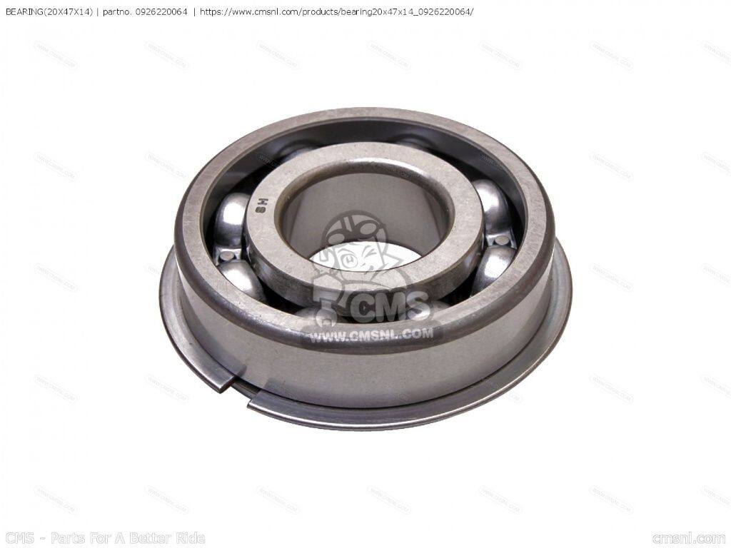 CMS シーエムエス (09262-20141) BEARING(20X47X14)［0926220064］ DS80 OR50 PV50...