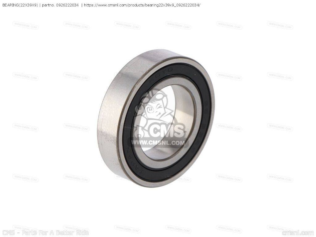 CMS シーエムエス (09262-22048) BEARING(22X39X9)［0926222034］ RM-Z250 RM-Z450...